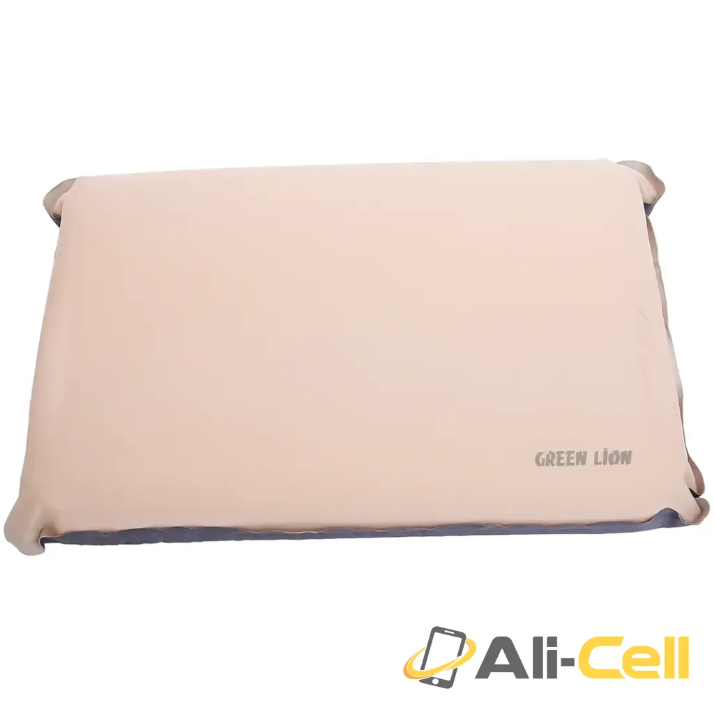 Green Lion Inflatable Camping Pillow - Beige