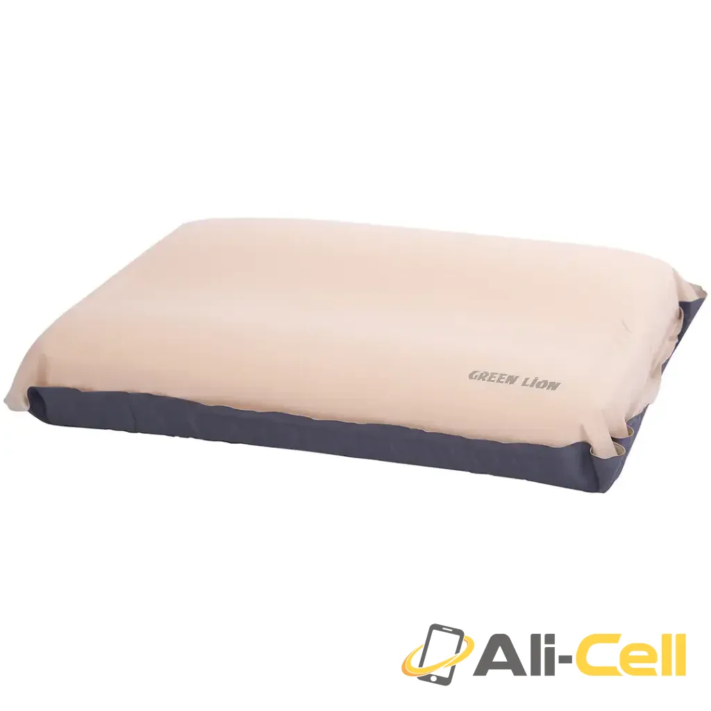 Green Lion Inflatable Camping Pillow - Beige — 2