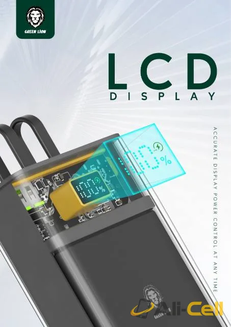Green Lion Integrated Transparent Power Bank 20000mAh — 2