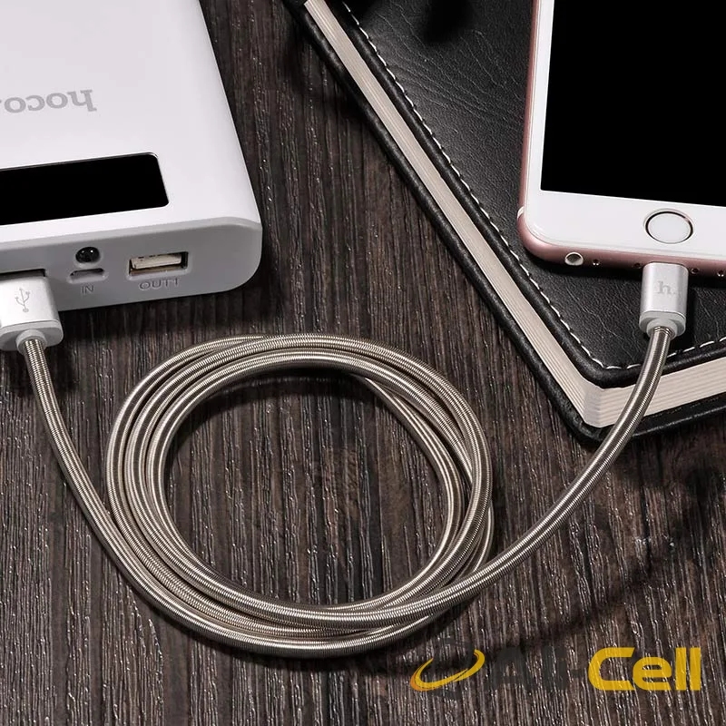 Cable USB to Lightning «U5» charging data sync (1.2m) — 5