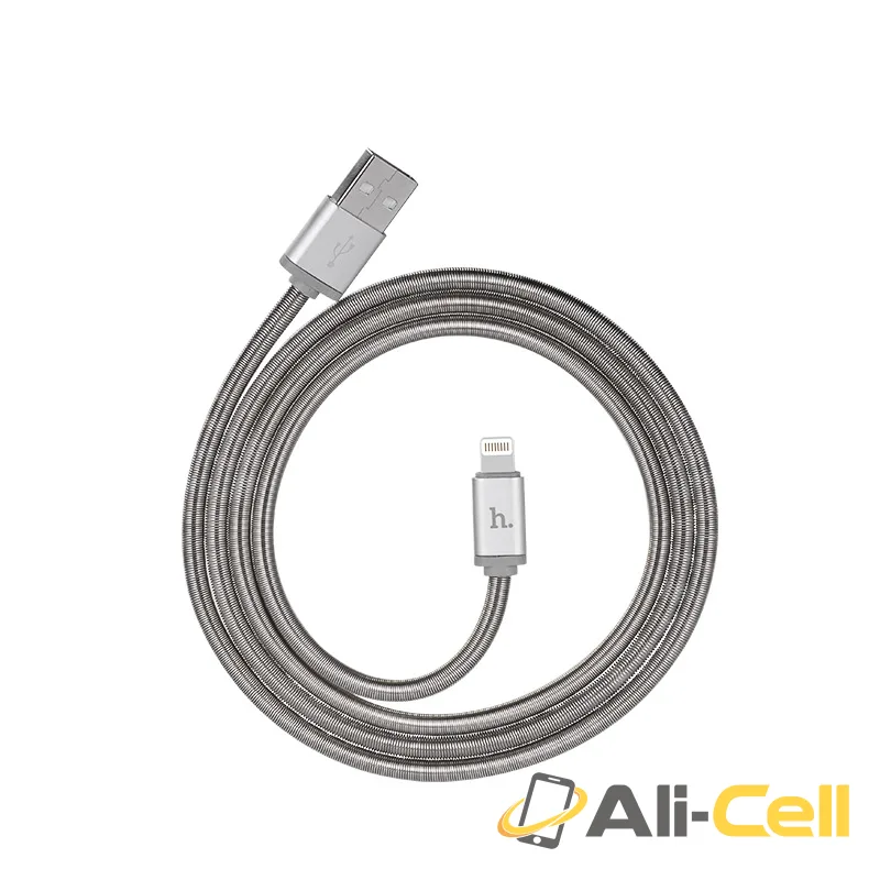 Cable USB to Lightning «U5» charging data sync (1.2m) — 3