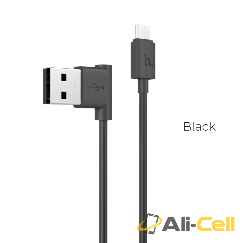 Cable USB to Micro-USB «UPM10» angled charging data sync (1.2m)