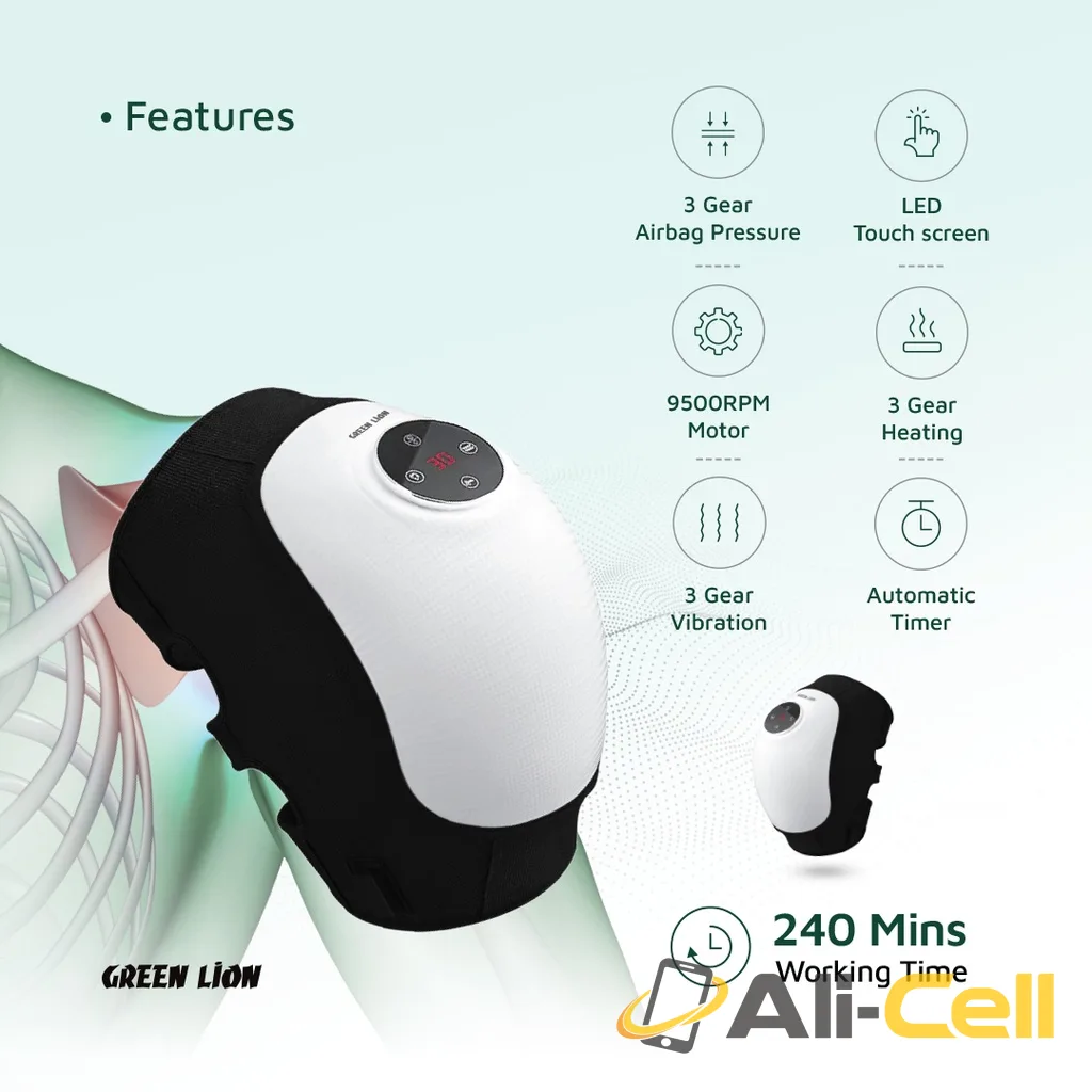Green Lion Joint Massager - White — 3