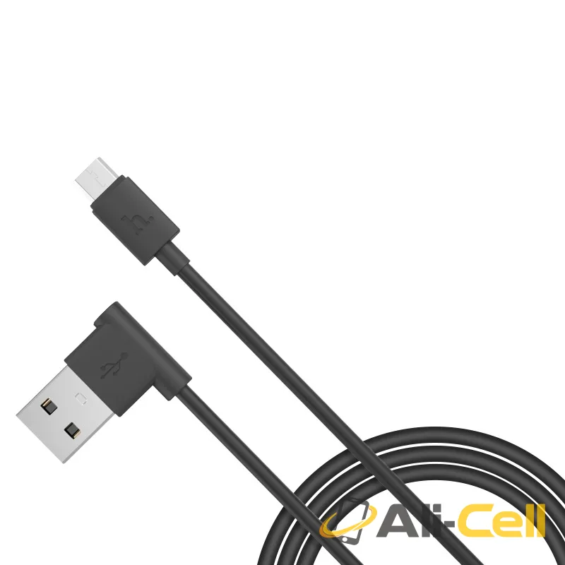 Cable USB to Micro-USB «UPM10» angled charging data sync (1.2m) — 4