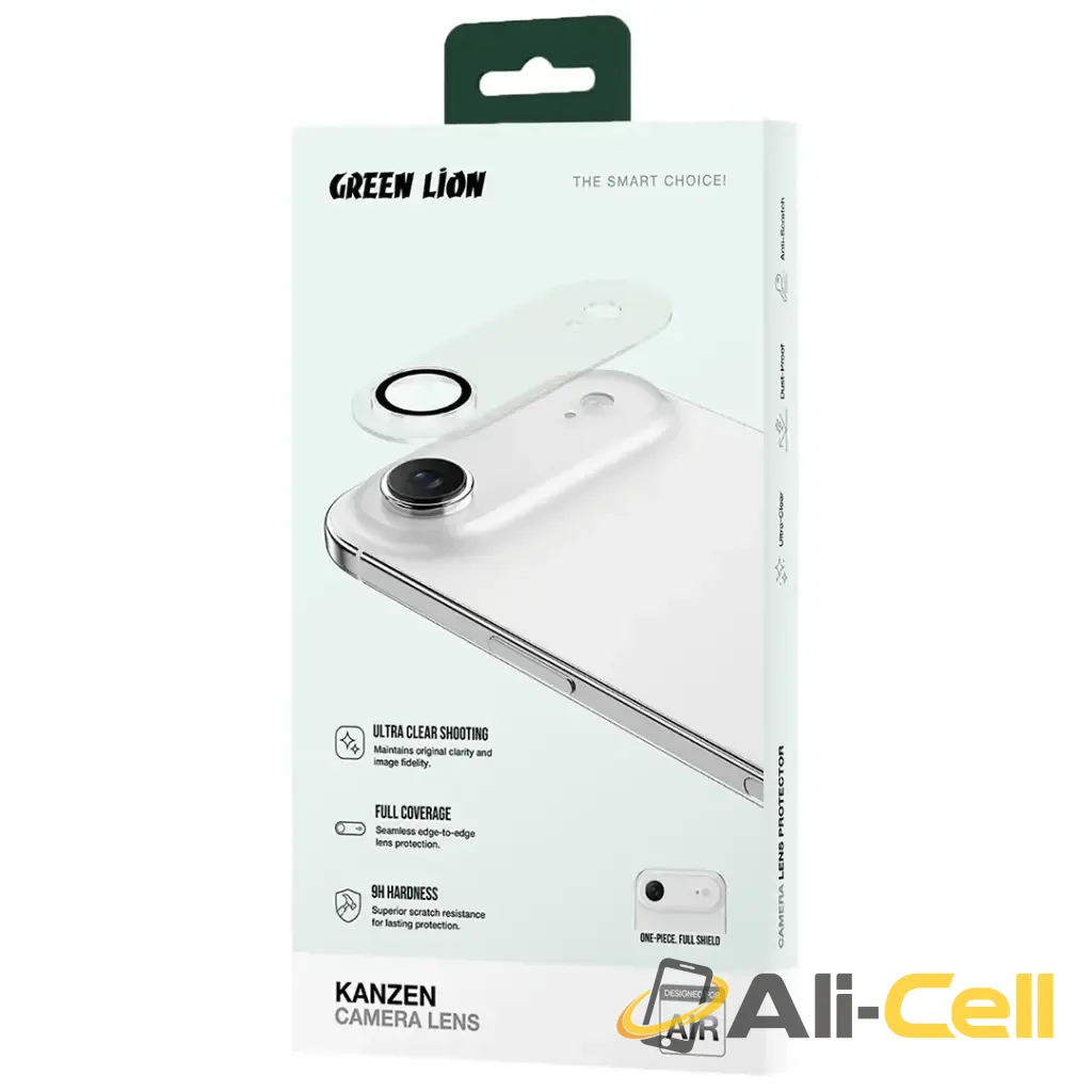 Green Lion Kanzen Camera Lens for iPhone 17 Air - Clear — 3