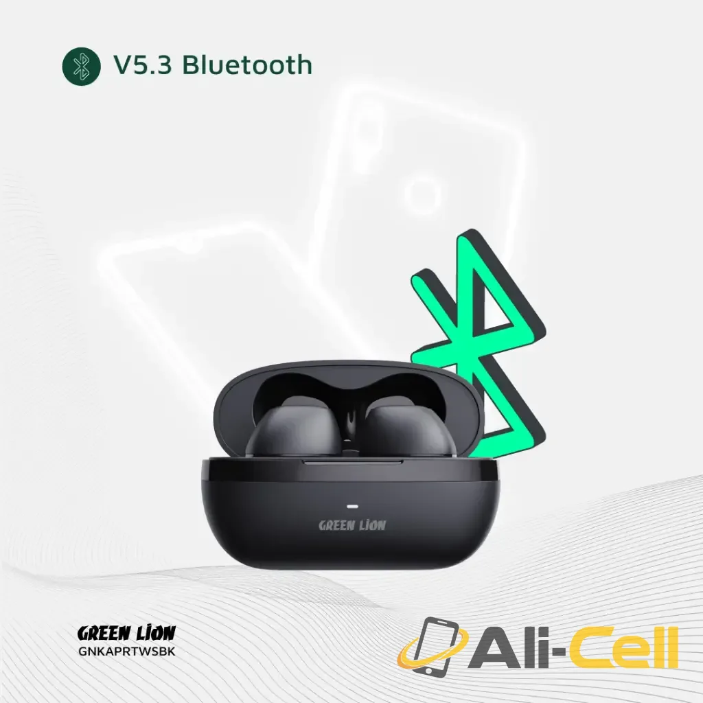 Green Lion Kaprun True Wireless Earbuds  - Black — 3