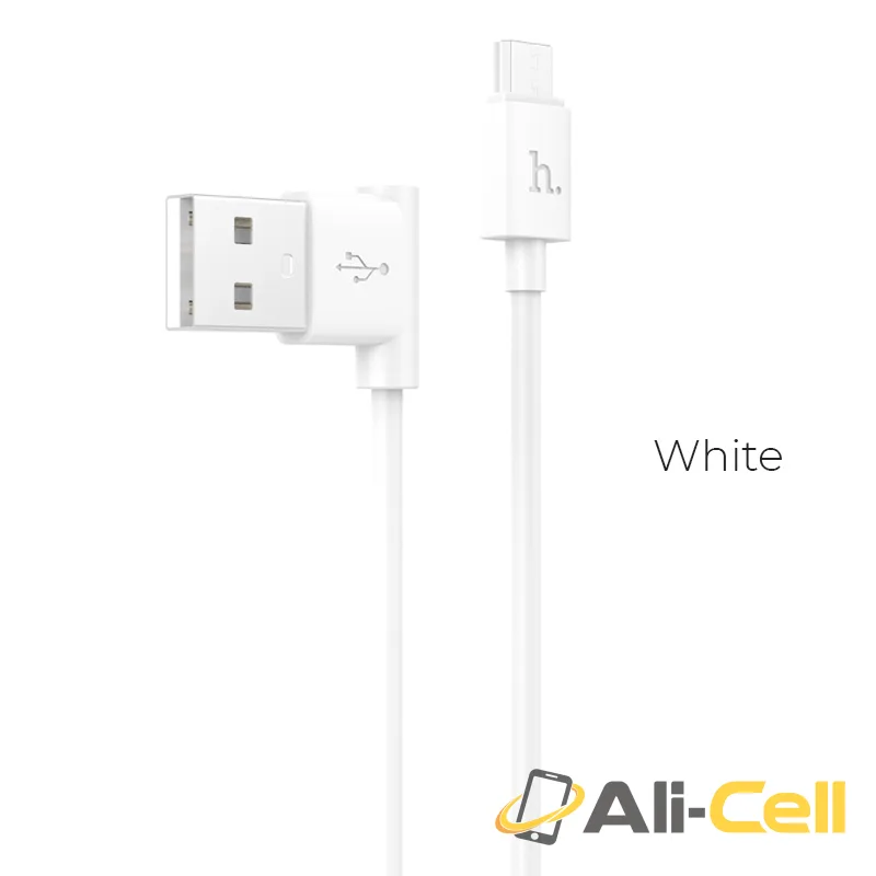 Cable USB to Micro-USB «UPM10» angled charging data sync (1.2m)