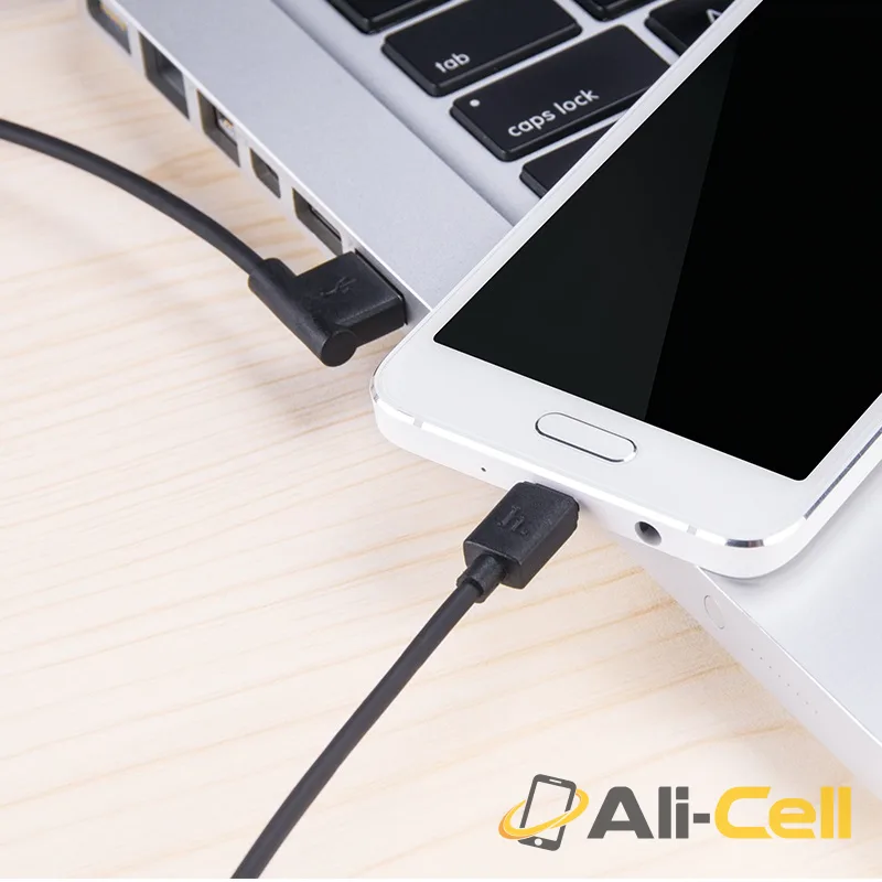 Cable USB to Micro-USB «UPM10» angled charging data sync (1.2m) — 6