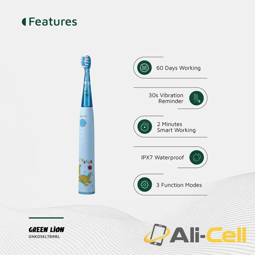Green Lion Kids Electric Toothbrush — 2