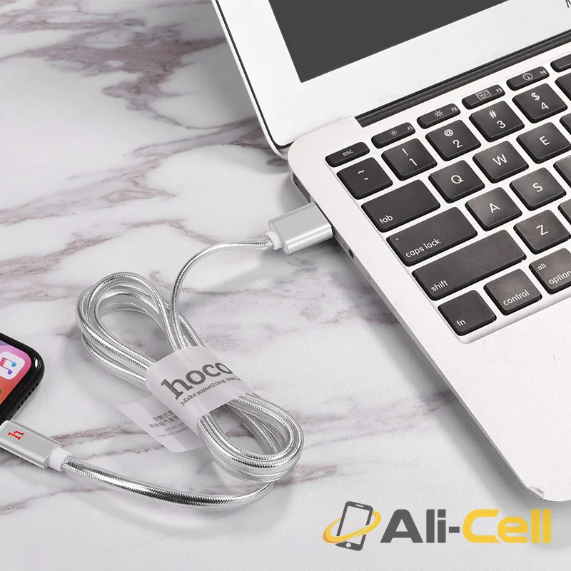 Cable USB to Lightning «UPL12» charging data sync (0.3m) — 5