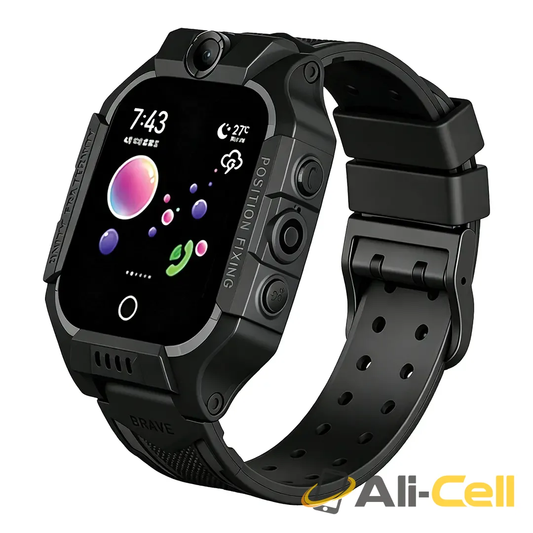 Green Lion Kids Smart Watch Series 5 - Black
