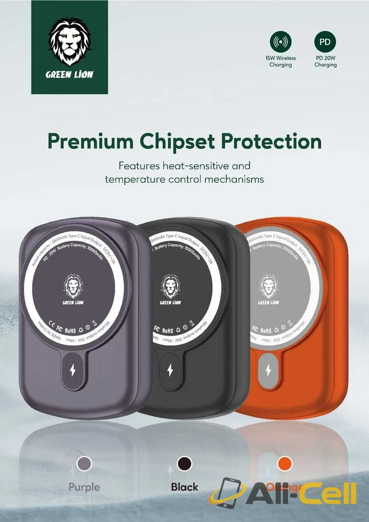 Green Lion LUXEMBOURG 10000mAh Compact Powerbank