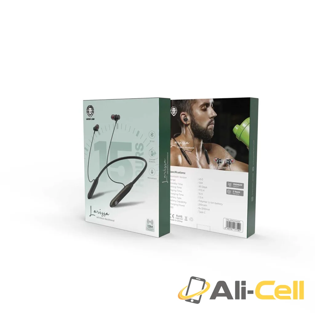 Green Lion Larissa Wireless Neckband Headphones — 2