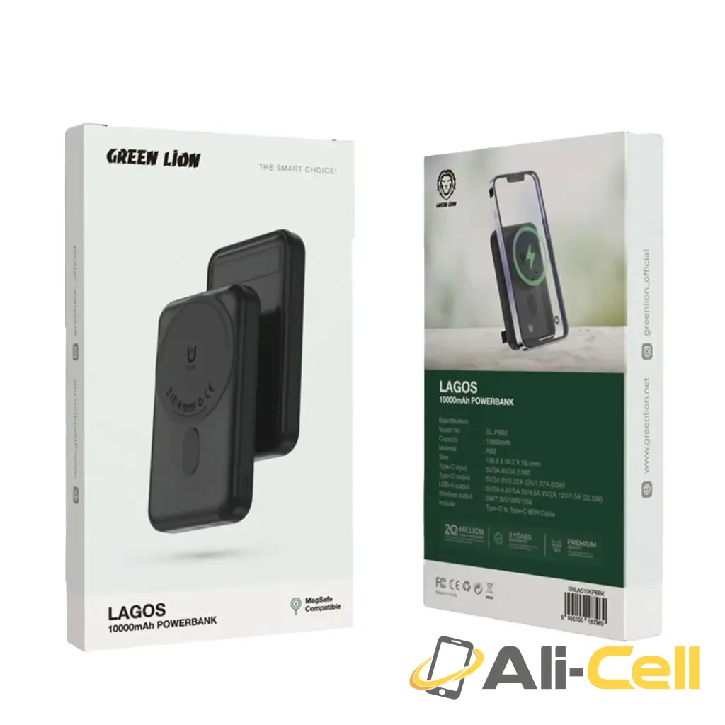 Green Lion Lagos 10000mAh Power Bank — 2
