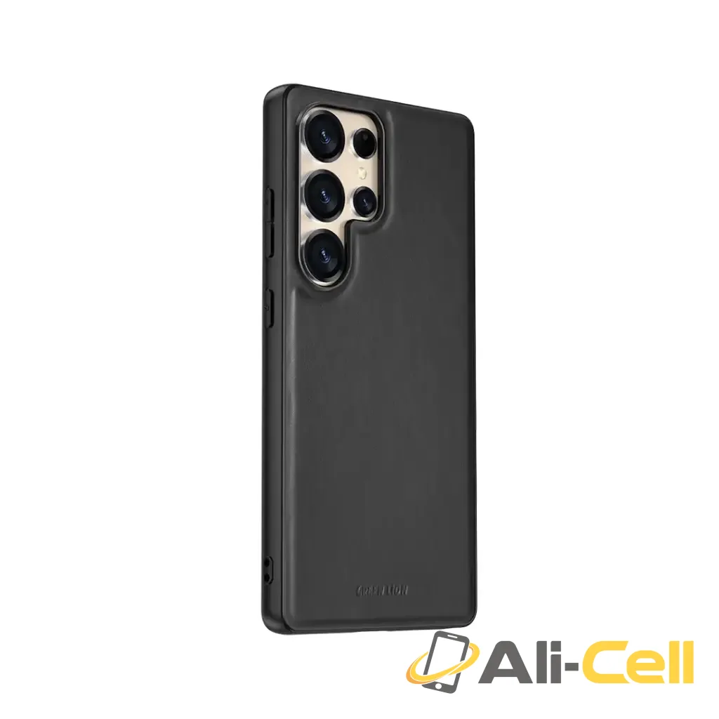 Green Lion Leather Case for S25 Ultra