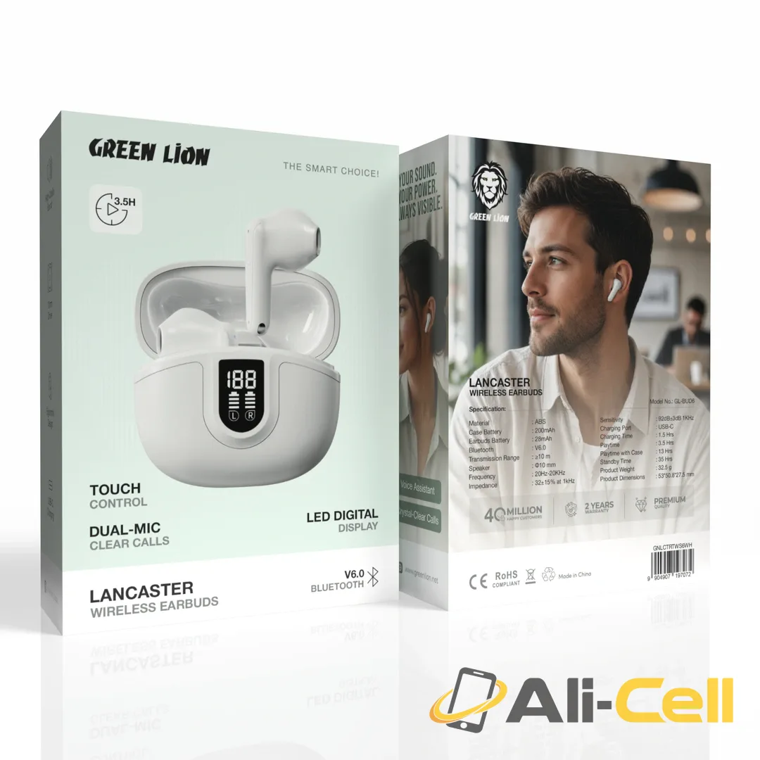 Green Lion Lancaster Wireless Earbuds — 2