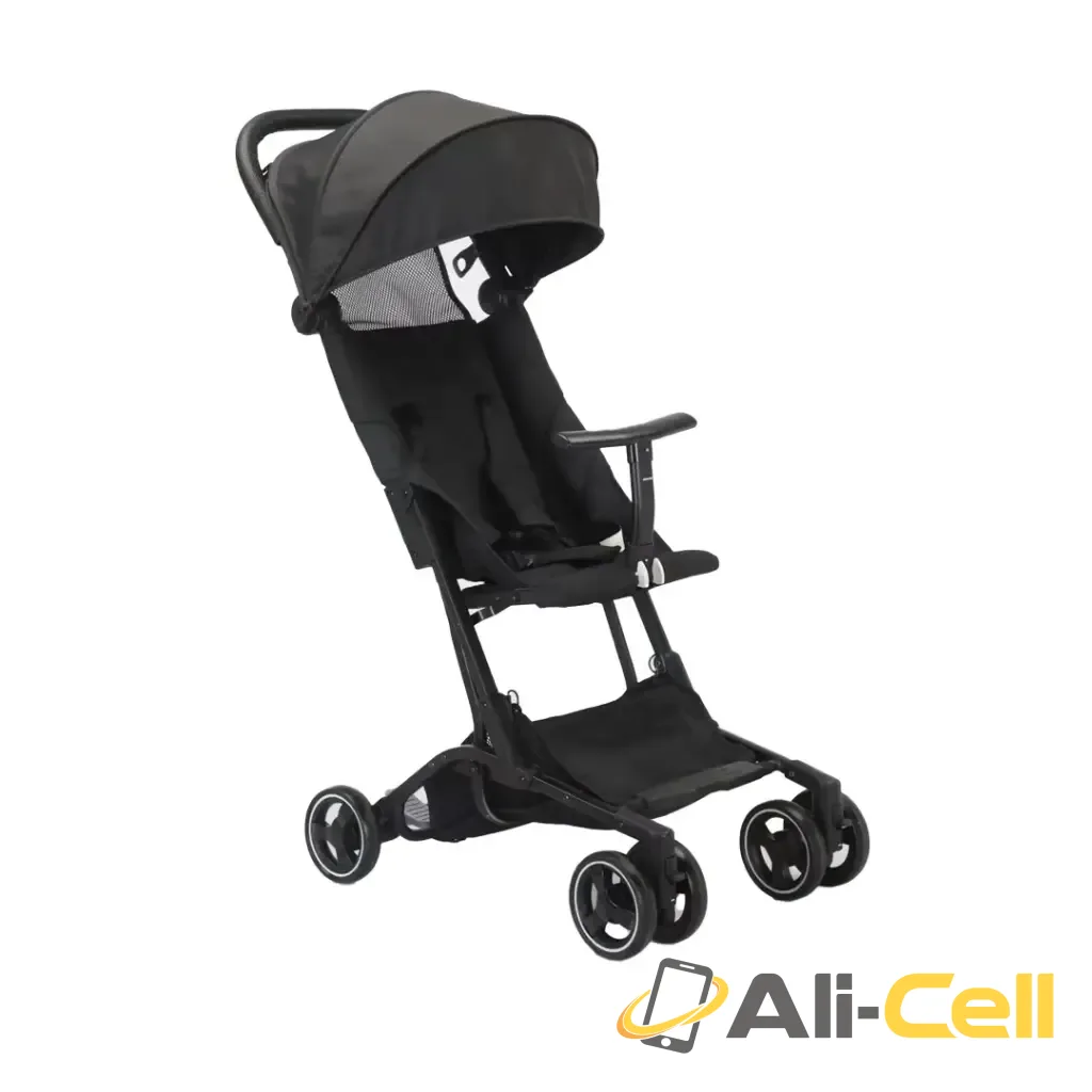 Green Lion Lia Baby Stroller - Black