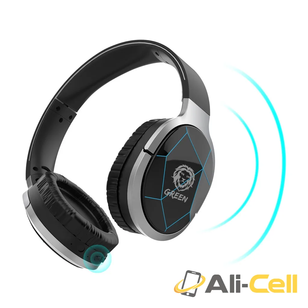Green Lion Lisbon Series Wireless On-Ear Headphones with Mic — 2