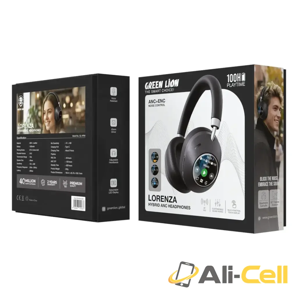 Green Lion Lorenza Hybrid ANC Headphones — 2