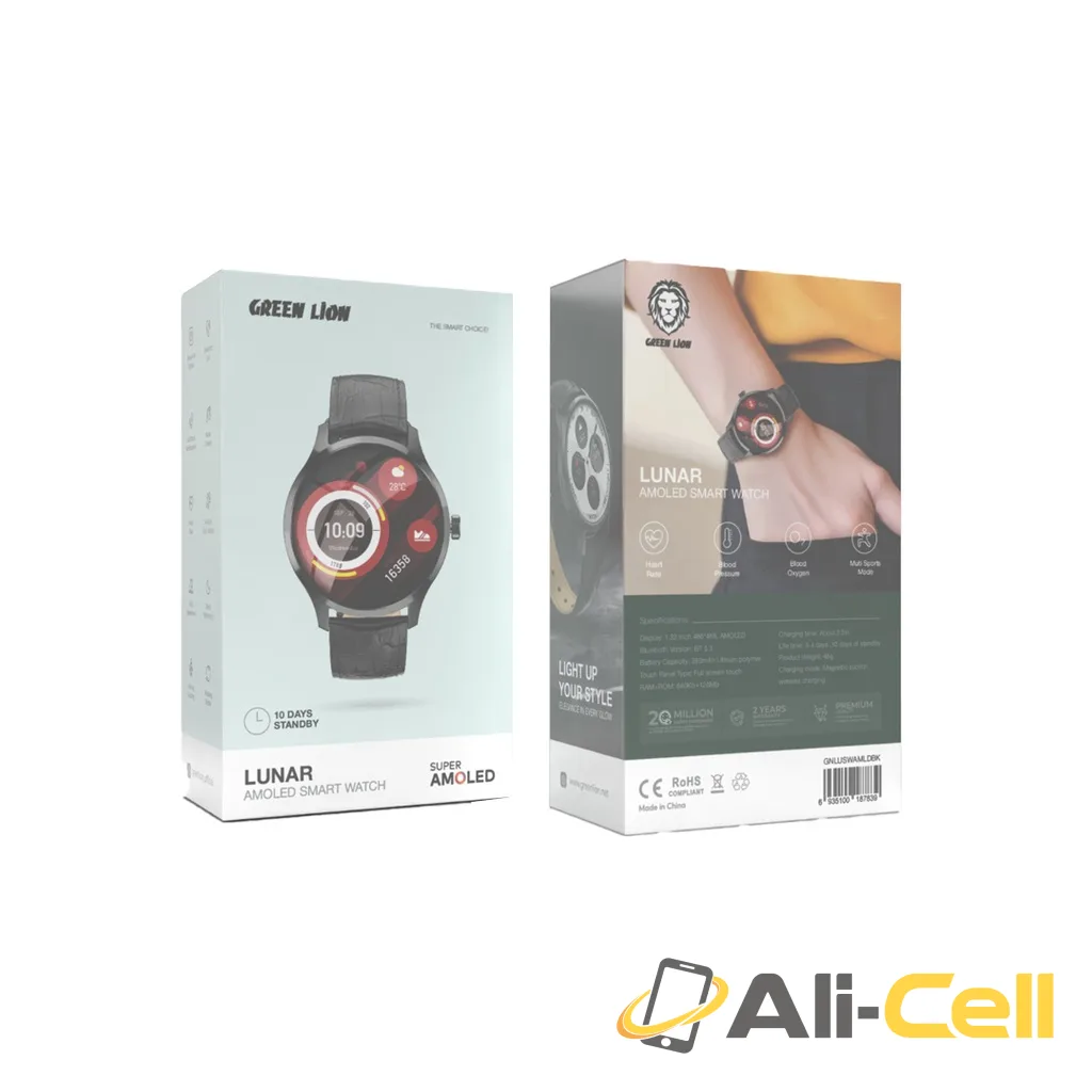 Green Lion Lunar Amoled Smart Watch — 2