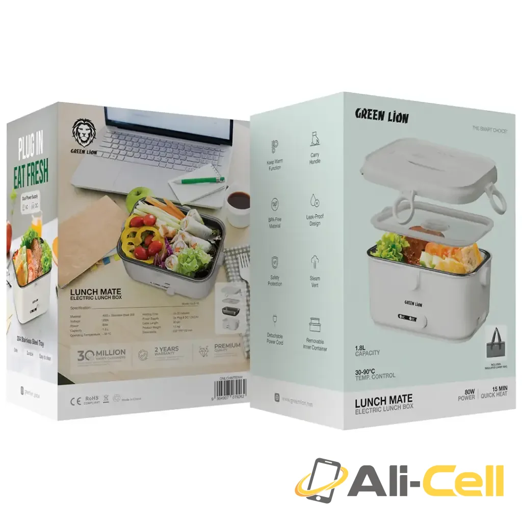 Green Lion Lunch Mate Electric Lunch Box — 3