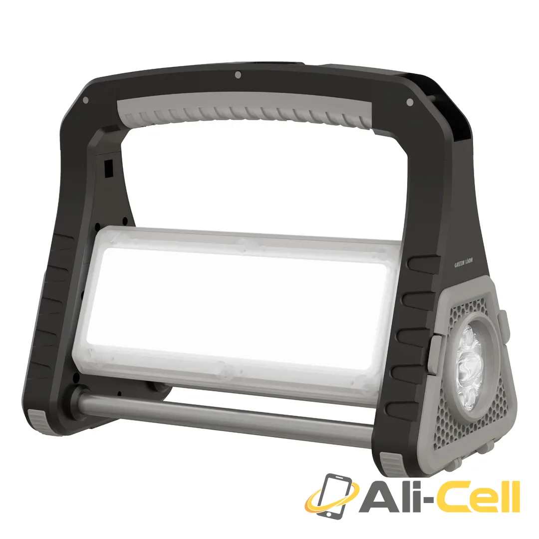 Green Lion Lumina Rechargeable Work Light - Black