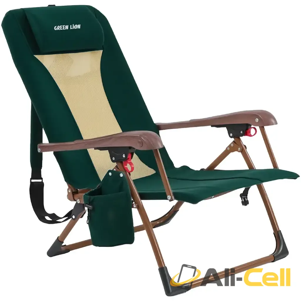 Green Lion Mafer Adjustable Camping Chair - Green