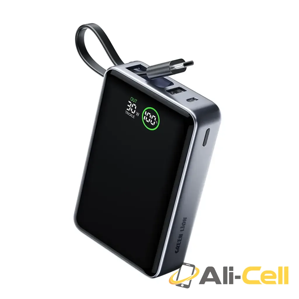 Green Lion Madrid 20 Power Bank 20000mAh PD 35W - Gray