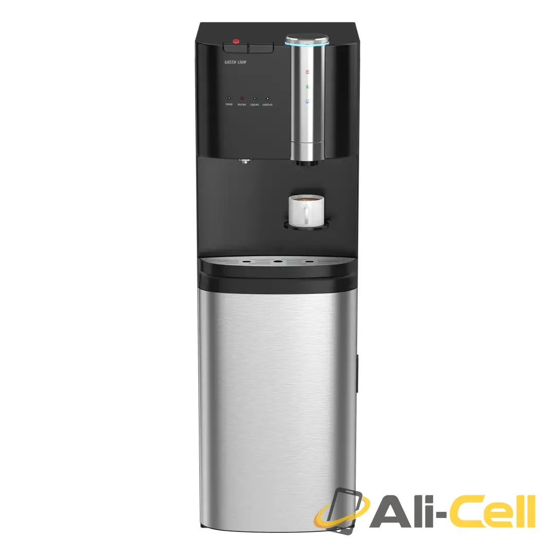 Green Lion Maestro 2-In-1 Water Dispenser & Coffee Maker - Silver — 2