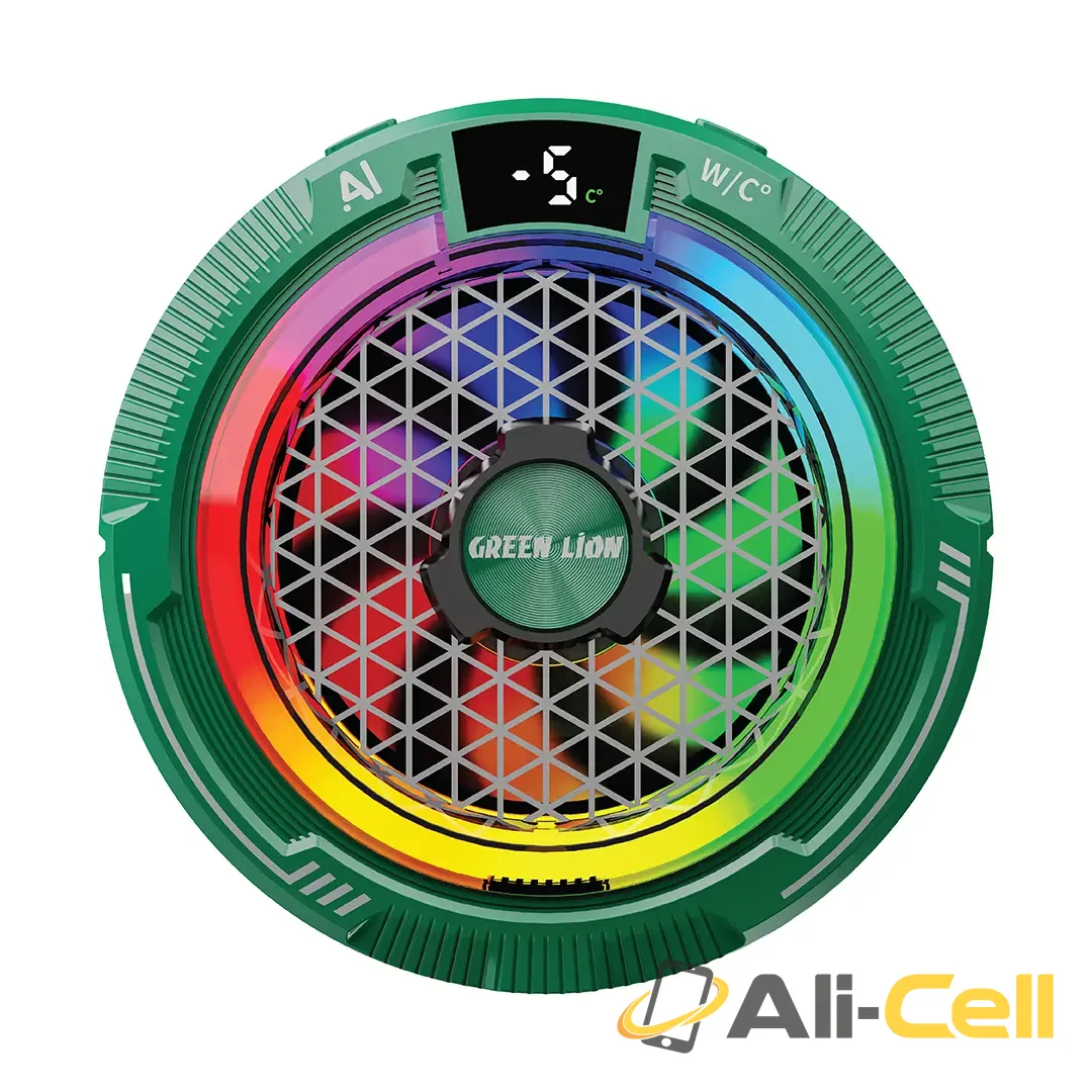 Green Lion Mag Freeze Phone Cooler - Green