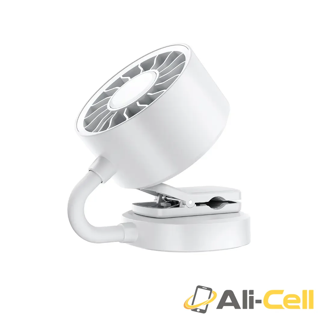 Green Lion Mag Breeze Portable Fan - White — 2