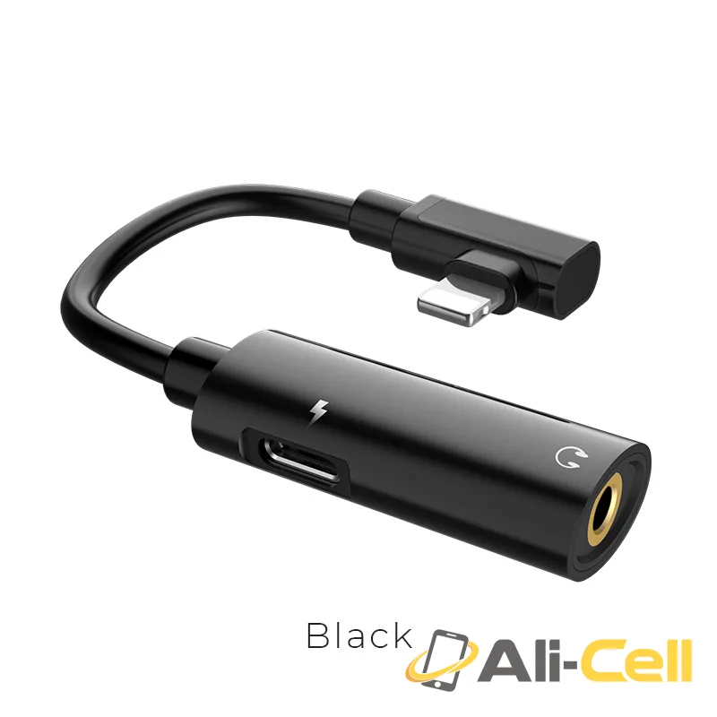 Adapter Lightning to 3.5mm «LS17» 2 in 1 audio converter