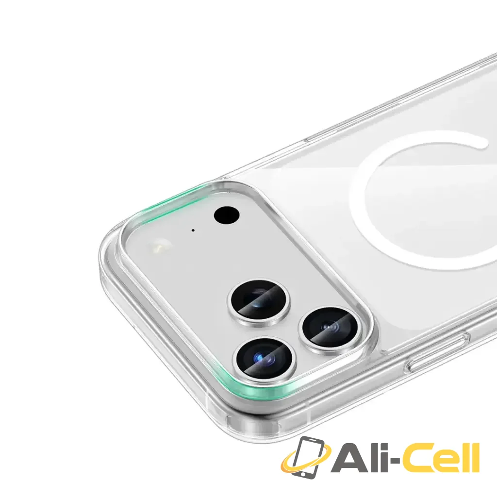 Green Lion MagSafe Crystal Clear Case for iPhone 17 Series — 3