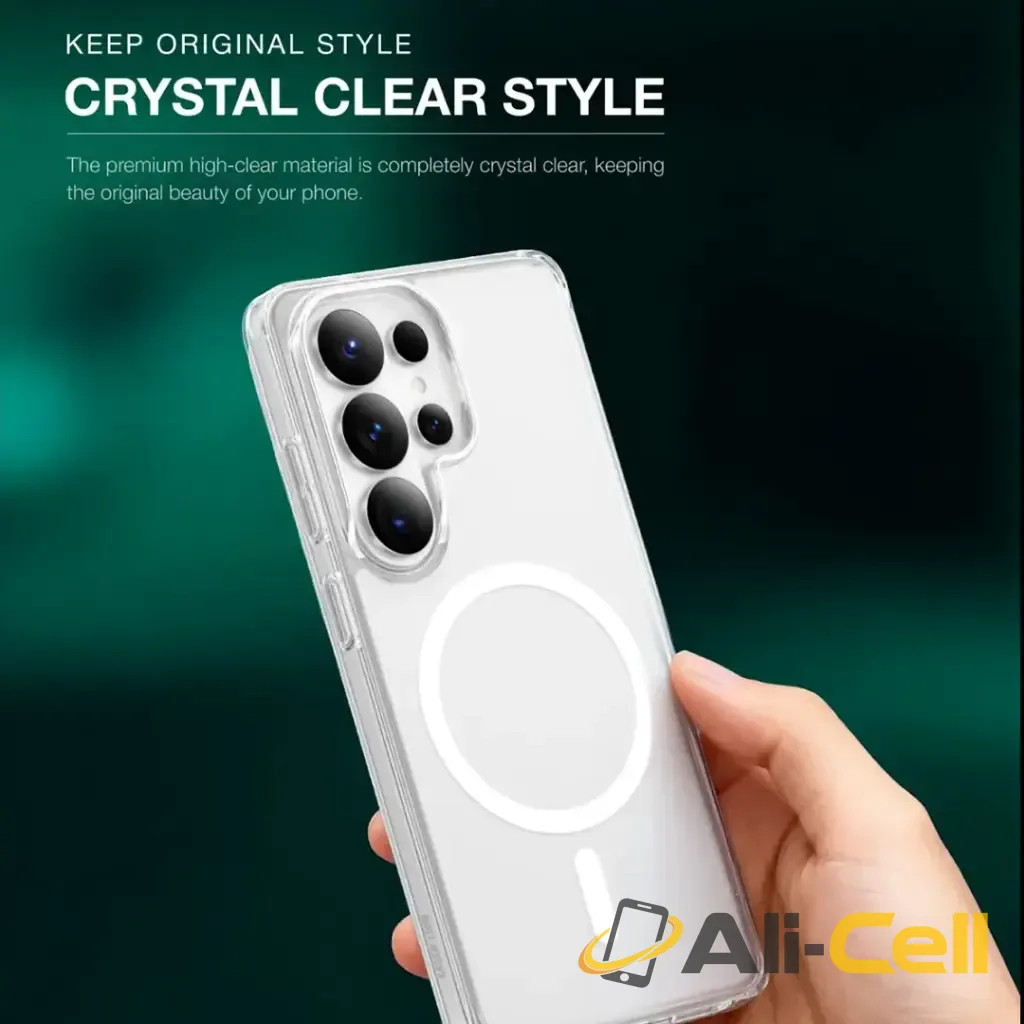 Green Lion MagSafe Crystal Clear Case for S26/S26 Plus/S26 Ultra - Clear — 3