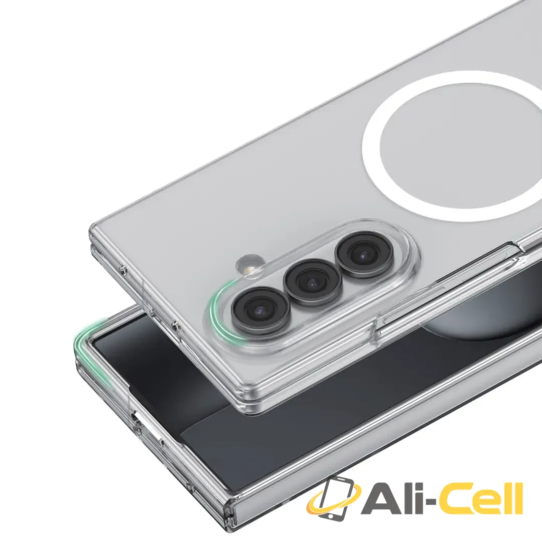 Green Lion MagSafe Delgado Case for Z Fold 8 Ultra - Clear — 2