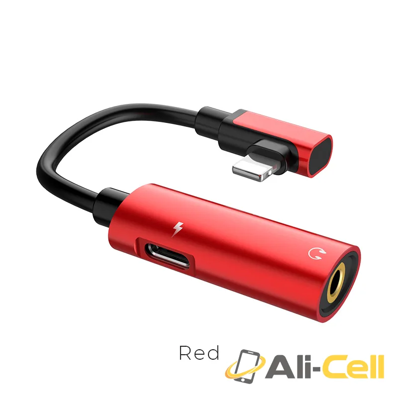 Adapter Lightning to 3.5mm «LS17» 2 in 1 audio converter