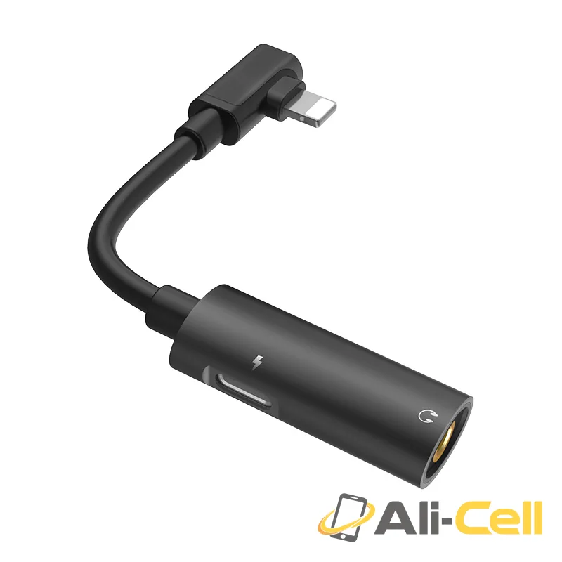Adapter Lightning to 3.5mm «LS17» 2 in 1 audio converter — 2