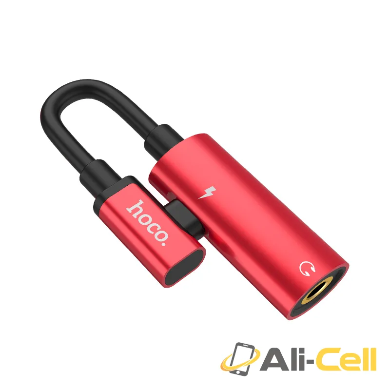 Adapter Lightning to 3.5mm «LS17» 2 in 1 audio converter — 3