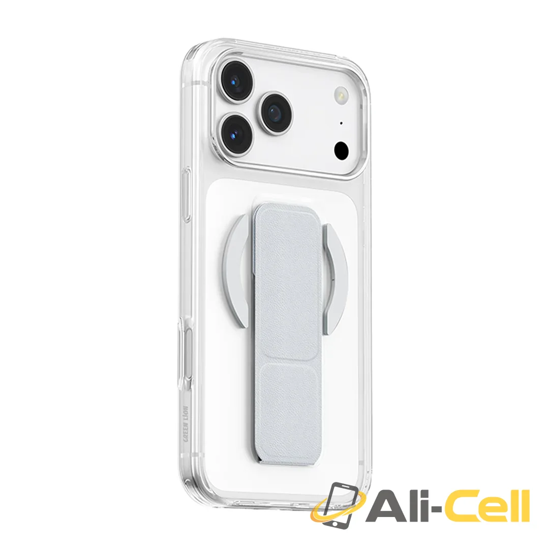 Green Lion MagSafe Leather Grip for iPhone 18/17 Pro / Pro Max