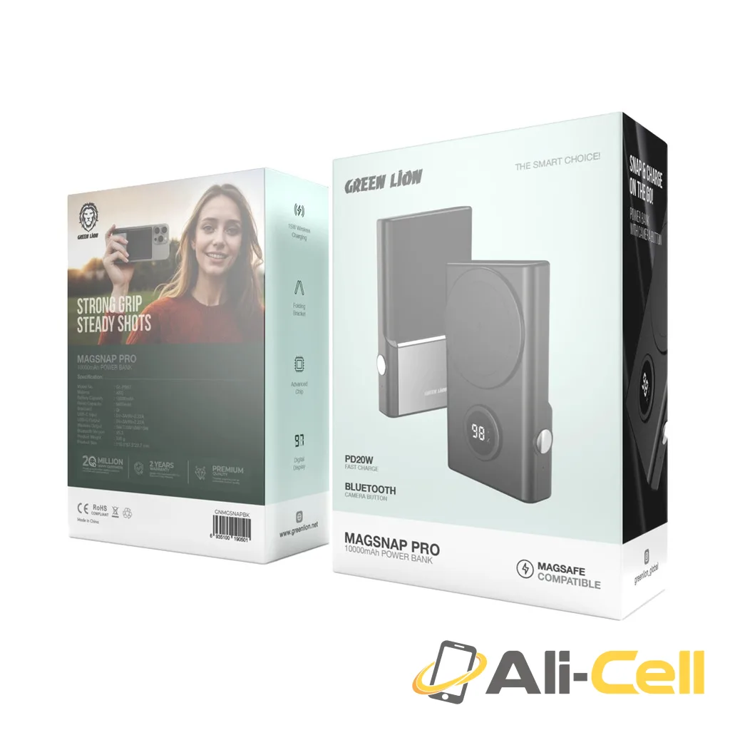 Green Lion MagSnap Pro Power Bank - Black — 2