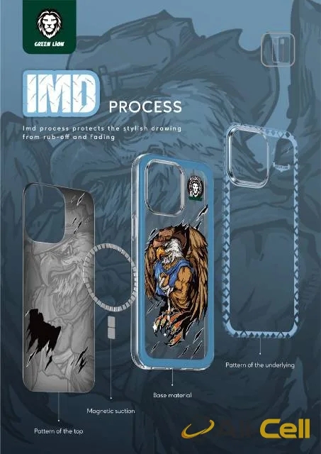 Green Lion Magnetic Warrior Case — 3