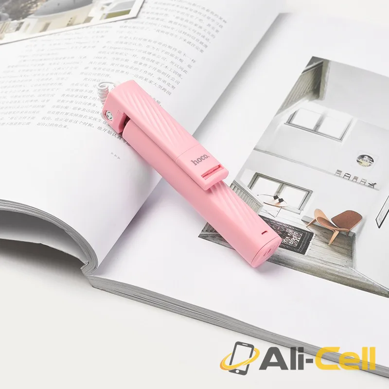 Selfie stick “K7 Dainty mini” 3.5mm jack wired monopod — 5
