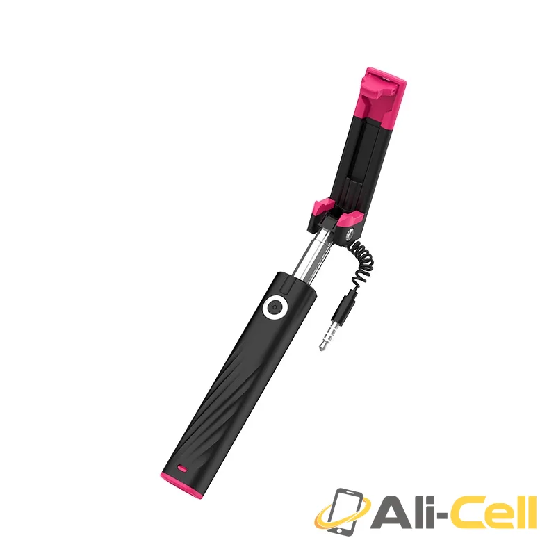 Selfie stick “K7 Dainty mini” 3.5mm jack wired monopod — 2