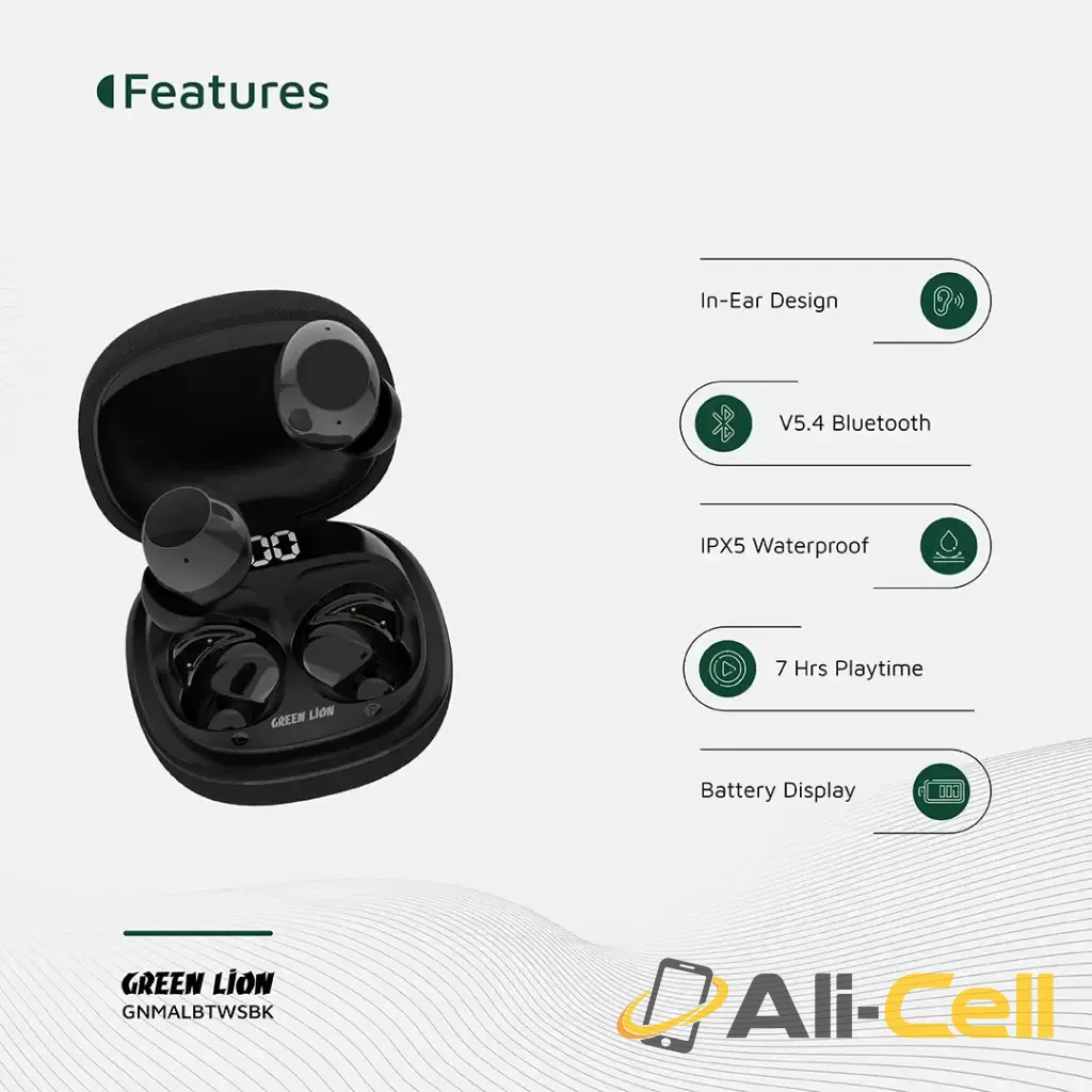 Green Lion Malbun True Wireless Earbuds — 3