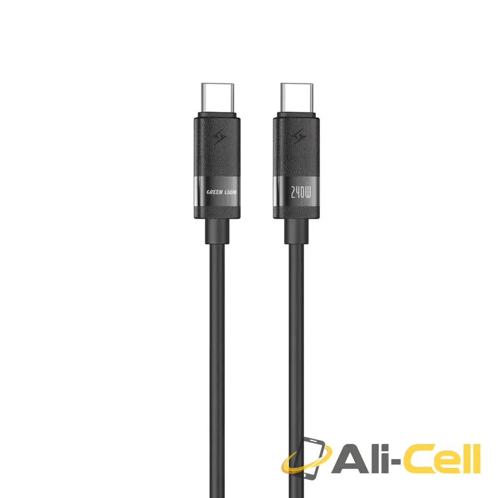 Green Lion Matte Silicone USB-C to USB-C Cable