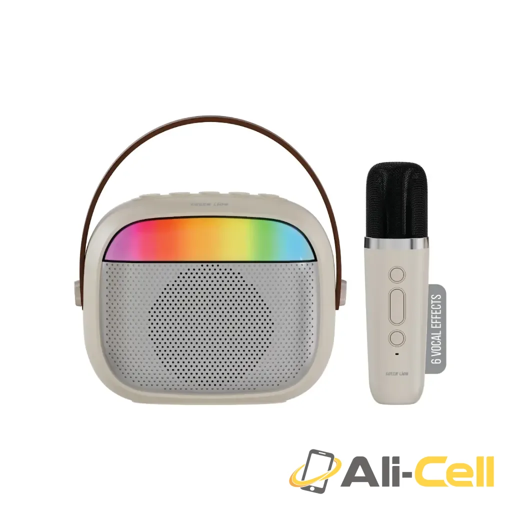 Green Lion Melody Mini Karaoke Speaker - Beige