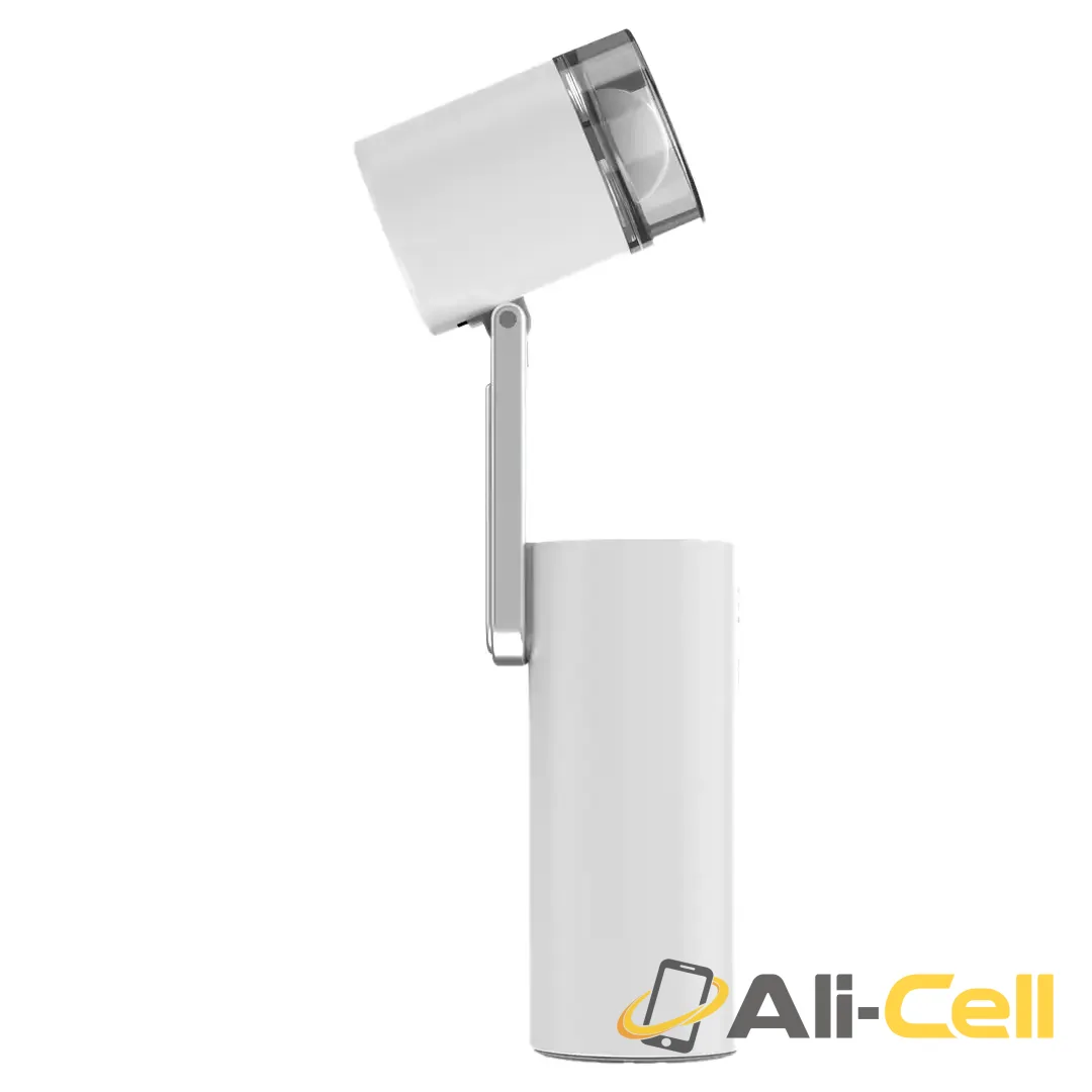 Green Lion Malta Handheld Lamp Fan - White — 2