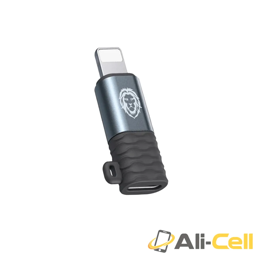 Green Lion Micro to Lightning Connector Adapter - Black/Silver — 3