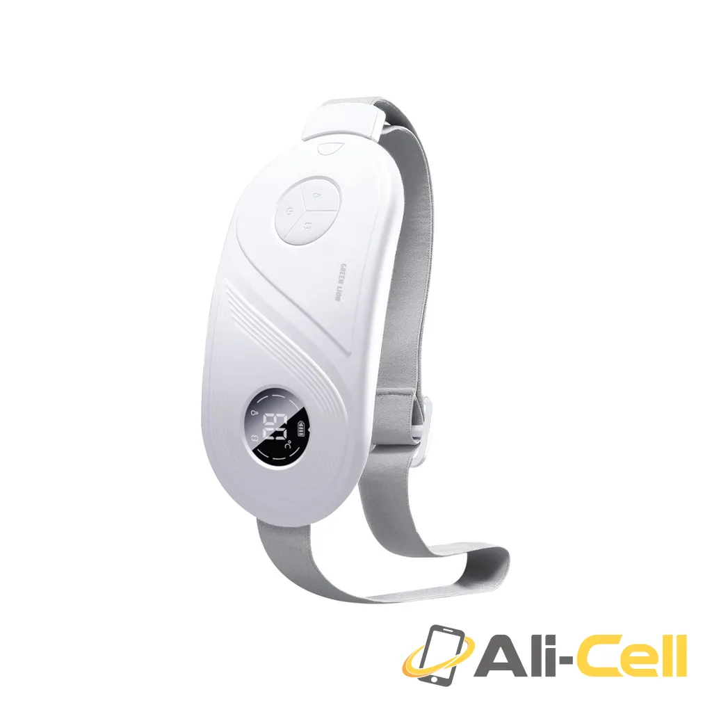 Green Lion Menstrual Heating Massager - White