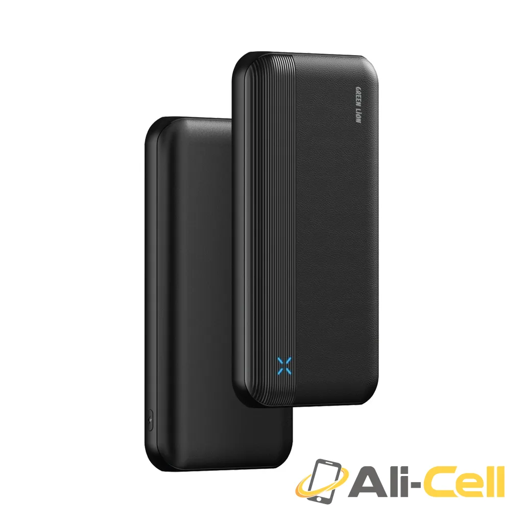 Green Lion Milos 10000mAh Powerbank - Black
